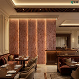 Opaque Stone Veneer - Red Magnet Metallic