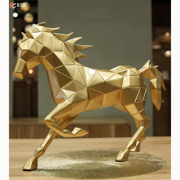 Running Hercules Horse Sculpture