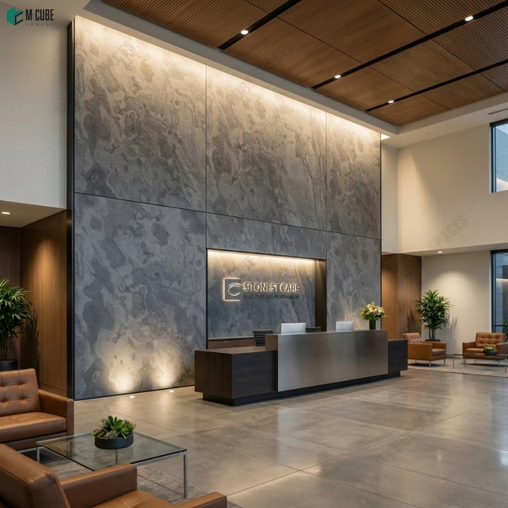 Opaque Stone Veneer - S. Black Rock (Shade 2) inspiration