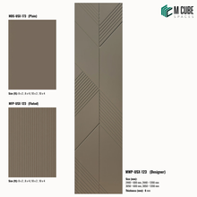 Sandora Decorative, Plain & Fluted Wall Panel Combination | MWP-USX-123