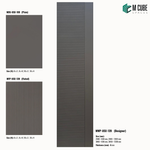 Sandora decorative, plain and fluted 6 mm HDHMR wall panels MWP-USX-139 for living room feature walls, TV wall cladding and bedroom interiors | M Cube Spaces, Bangalore, India