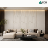 Sandora Decorative, Plain & Fluted Wall Panel Combination | MWP-USX-128