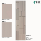 Sandora Decorative, Plain & Fluted Wall Panel Combination | MWP-USX-129