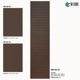 Sandora Decorative, Plain & Fluted Wall Panel Combination | MWP-USX-133