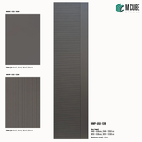 Sandora Decorative, Plain & Fluted Wall Panel Combination | MWP-USX-139