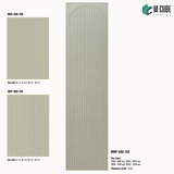 Sandora Decorative, Plain & Fluted Wall Panel Combination | MWP-USX-142