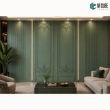 Sandora Decorative, Plain & Fluted Wall Panel Combination | MWP-USX-121