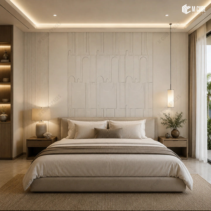 Sandora Decorative, Plain & Fluted Wall Panel Combination | MWP-USX-128 inspiration