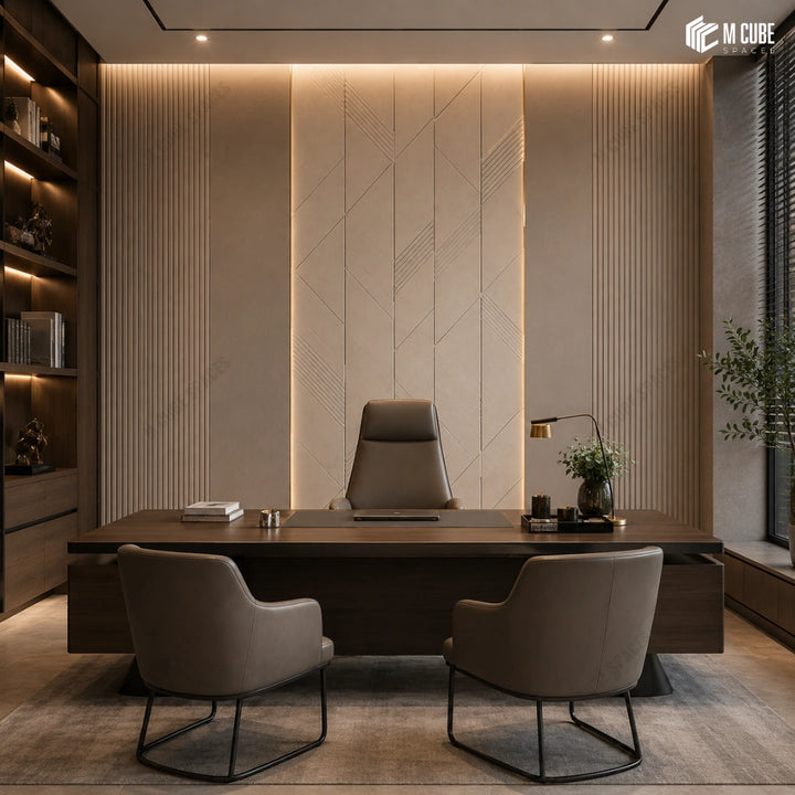 Sandora Decorative, Plain & Fluted Wall Panel Combination | MWP-USX-130 inspiration