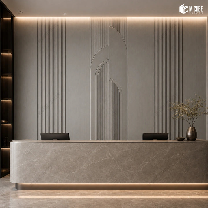 Sandora Decorative, Plain & Fluted Wall Panel Combination | MWP-USX-132 inspiration