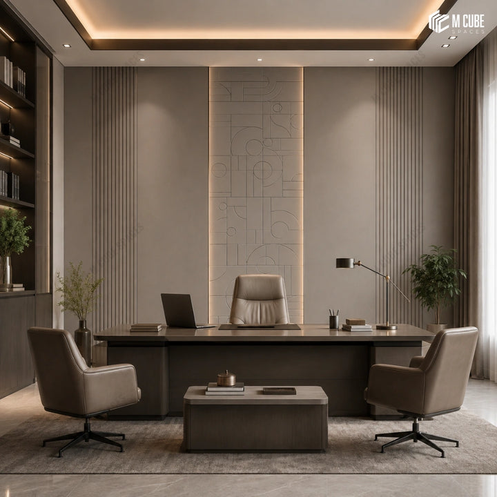 Sandora Decorative, Plain & Fluted Wall Panel Combination | MWP-USX-134 inspiration