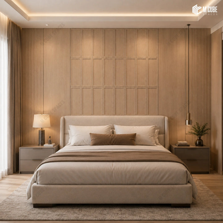 Sandora Decorative, Plain & Fluted Wall Panel Combination | MWP-USX-137 inspiration