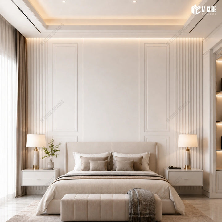 Sandora Decorative, Plain & Fluted Wall Panel Combination | MWP-USX-120 inspiration