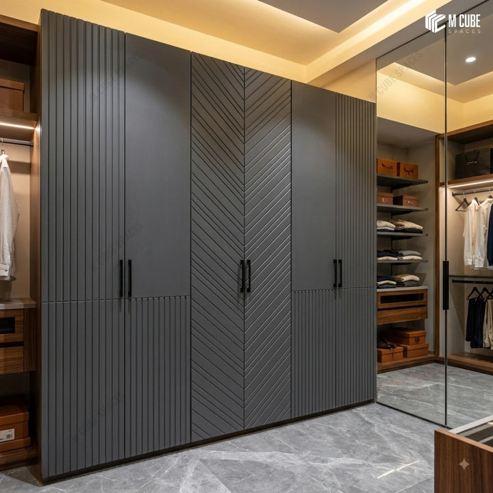 Sandora Decorative, Plain & Fluted Wall Panel Combination | MWP-USX-138 inspiration