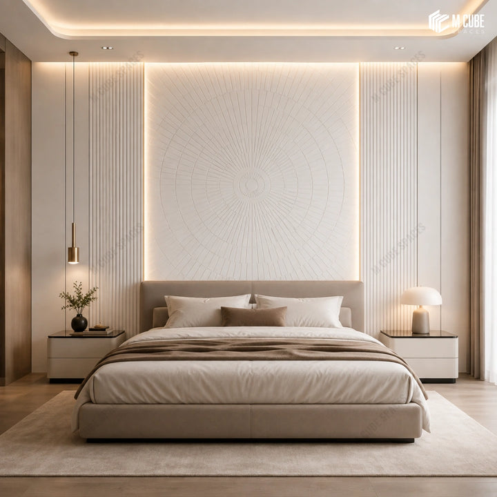 Sandora Decorative, Plain & Fluted Wall Panel Combination | MWP-USX-141 inspiration