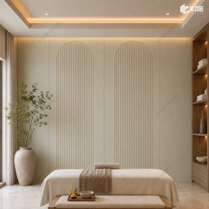 Sandora Decorative, Plain & Fluted Wall Panel Combination | MWP-USX-142 inspiration