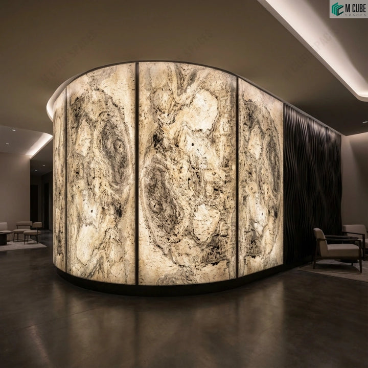 Translucent Stone Veneer - Sea Grey Rock inspiration