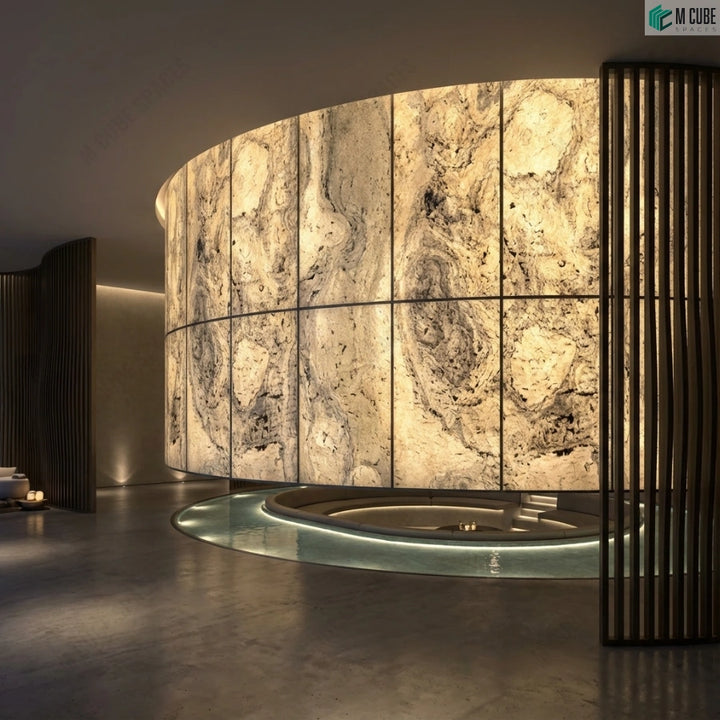 Translucent Stone Veneer - Sea Grey Rock inspiration