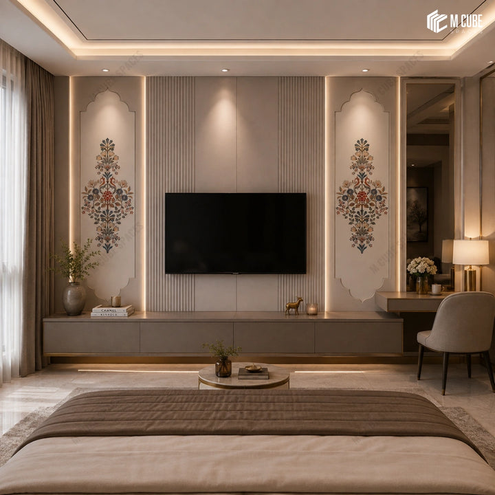 Sephora Designer, Plain & Fluted HDHMR Wall Panel Combination – 8 mm | MWP-USX-116 inspiration