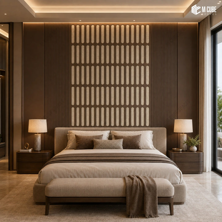 Sephora Designer, Plain & Fluted HDHMR Wall Panel Combination – 8 mm | MWP-USX-102 inspiration