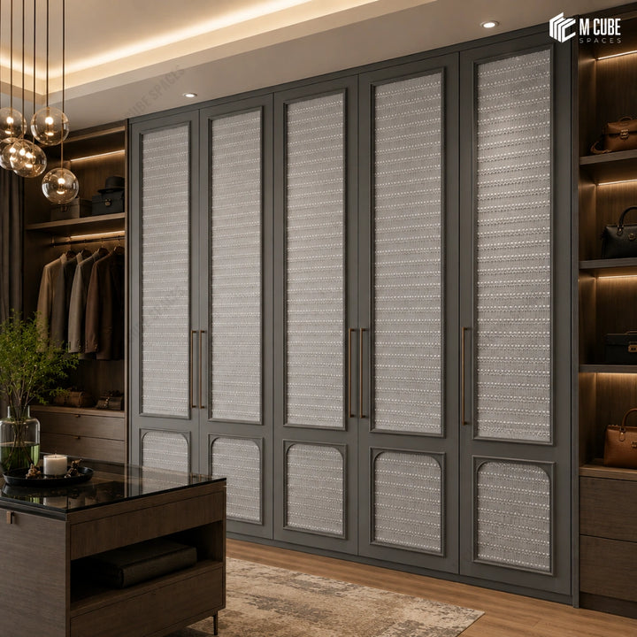 Sephora Designer, Plain & Fluted HDHMR Wall Panel Combination – 8 mm | MWP-USX-104 inspiration