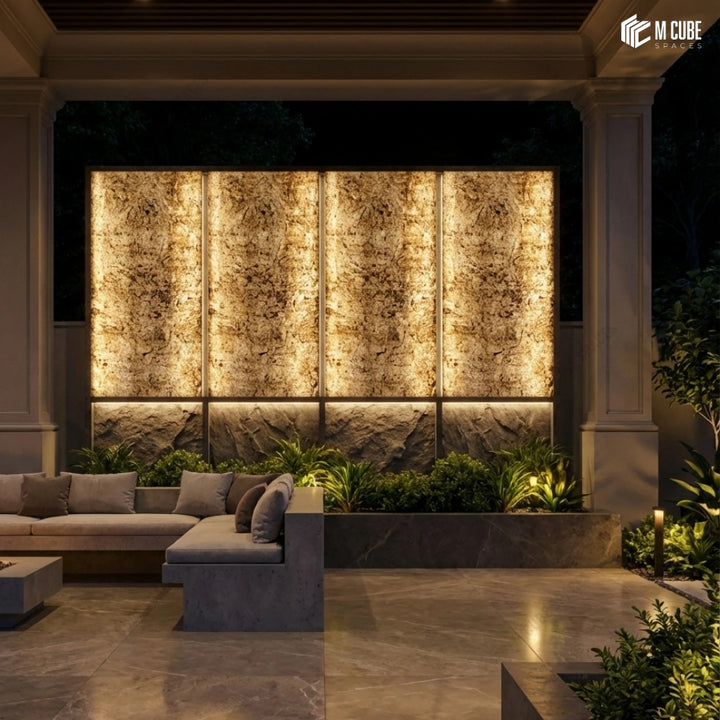 Translucent Stone Veneer - Silver Rock inspiration