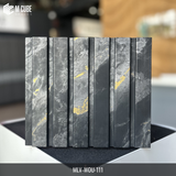 Marble & Stone Louver Panel – Straw Series – 8 ft x 4.5 in | MLV-WOU-111