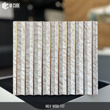 Designer Louver Panel – Straw Series – 8 ft x 4.5 in | MLV-WOU-117
