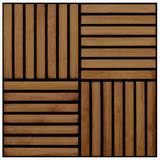 NWF-372S2 Teak Wood – Pinewood Wall Panels