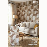 PU Stone Wall Panel – TerraRock Multicolor – 4 ft x 2 ft | 35mm
