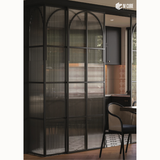Fluted Acrylic Sheet – Translucent Clear Fluted 2 - Thick Ribbed Panel – 8 ft x 4 ft – 4mm