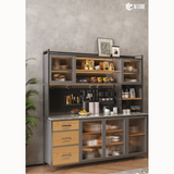 Fluted Acrylic Sheet – Translucent Bronze Tinted 1 - Thin Ribbed Panel – 8 ft x 4 ft – 4mm