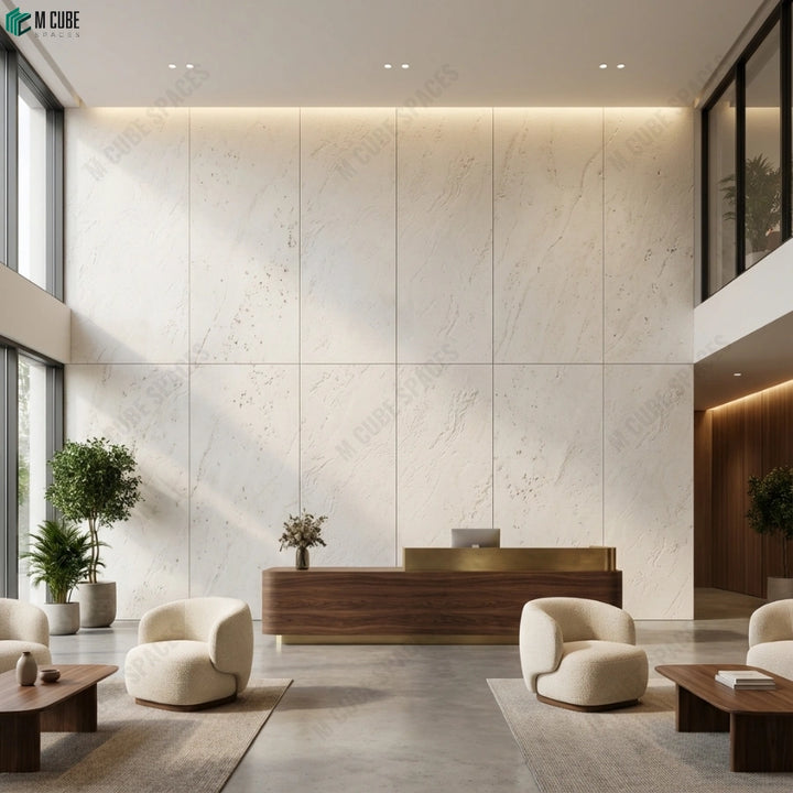Opaque Stone Veneer - Travertino Beyaz Marble inspiration