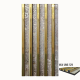 Fabric Louver Panel – Velvet Finish – 8 ft x 4.5 in | MLV-UME-129 Gold