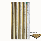 Fabric Louver Panel – Velvet Finish – 8 ft x 4.5 in | MLV-UME-132 Gold