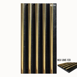 Fabric Louver Panel – Velvet Finish – 8 ft x 4.5 in | MLV-UME-133 Gold
