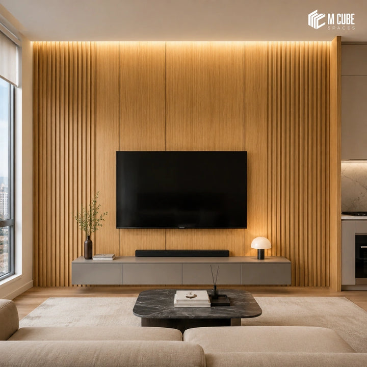 WallFit Fluted Panel and Boards – 9.5 ft | M5H1013 / M8H1008 inspiration