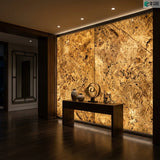 Translucent Stone Veneer - White Dune Marble