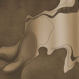 Molten Earth (Gold) Abstract wallpaper for living room & bedroom interiors | MWA-LWZ-362