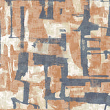 Earthbound Abstract (Rust) Abstract wallpaper for living room & office interiors | MWA-LWZ-359