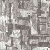 Earthbound Abstract (Silver) Abstract wallpaper for living room & office interiors | MWA-LWZ-357