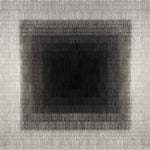 Shadow Grid (Charcoal) Abstract wallpaper for living room & office interiors | MWA-LWZ-350