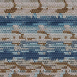 Mosaic Tides (Blue) Abstract wallpaper for living room & office interiors | MWA-LWZ-347