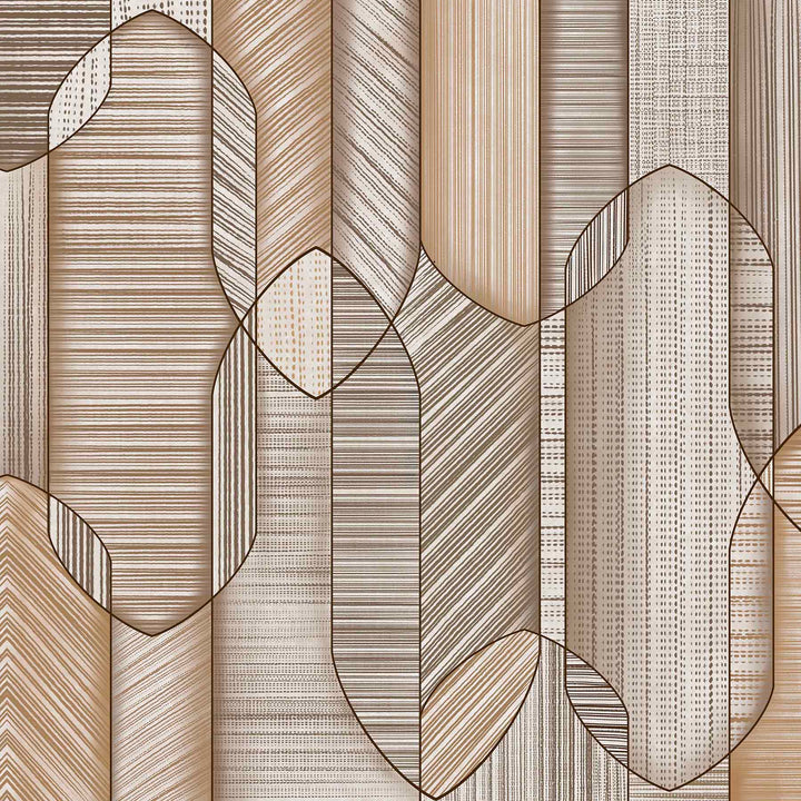 Textured Harmony (Sand) Abstract wallpaper for living room & office interiors | MWA-LWZ-344