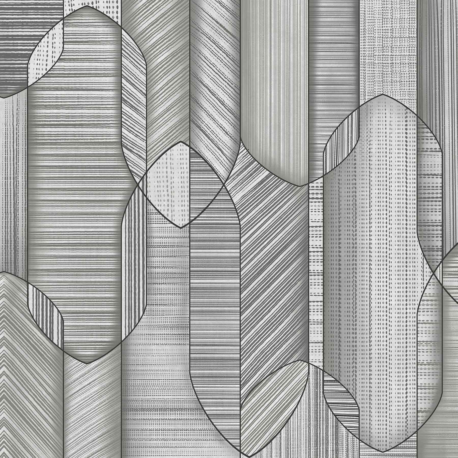 Textured Harmony (Grey) Abstract wallpaper for living room & office interiors | MWA-LWZ-343