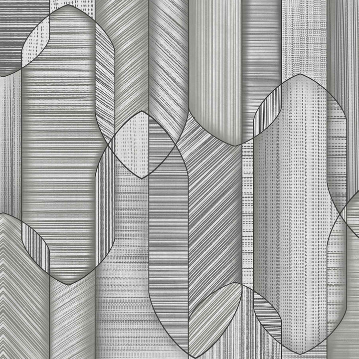 Textured Harmony (Grey) Abstract wallpaper for living room & office interiors | MWA-LWZ-343
