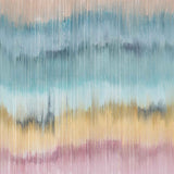 Golden Veil (Teal) Abstract wallpaper for living room & office interiors | MWA-LWZ-340