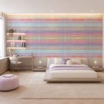 Gridlines (Coral) Abstract wallpaper design view 2 | MWA-LWZ-335
