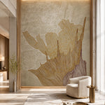Echoes of the Earth (Tan) Abstract wallpaper design view 2 | MWA-LWZ-327