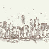 Urban Whispers (Beige) Urban wallpaper for office & lounge interiors | MWA-LWZ-319